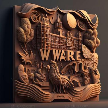 3D model WARSAW (STL)